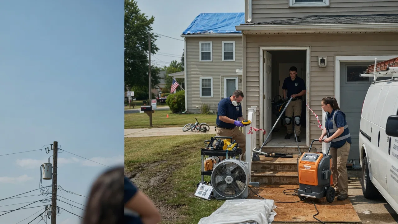 Water Damage Repair in Coal City, IN near me